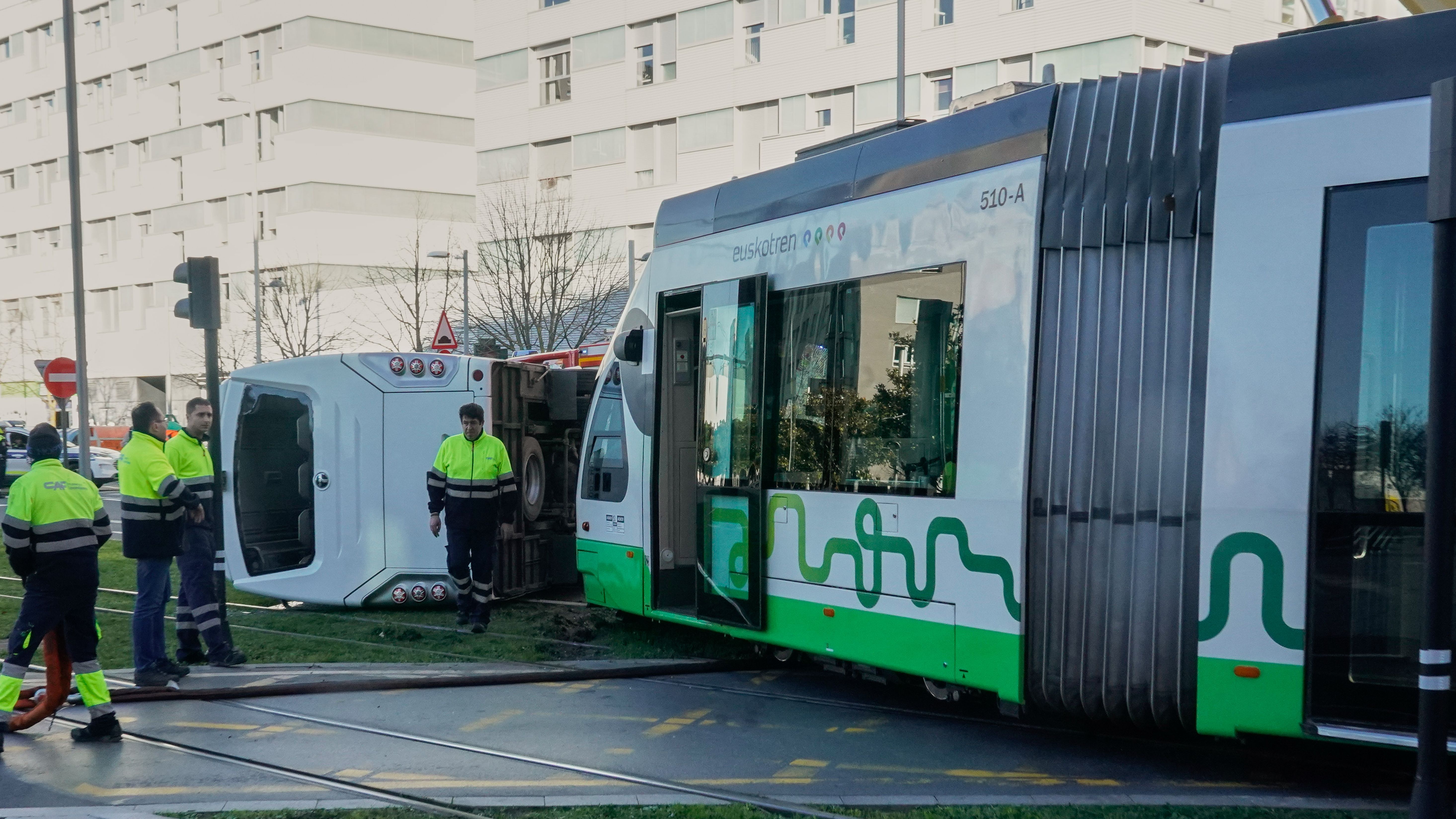 12 personas resultaron heridas en el choque ocurrido este pasado miércoles