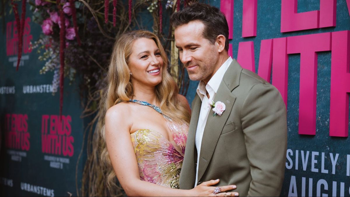 Blake Lively y su pareja, el actor Ryan Reynolds