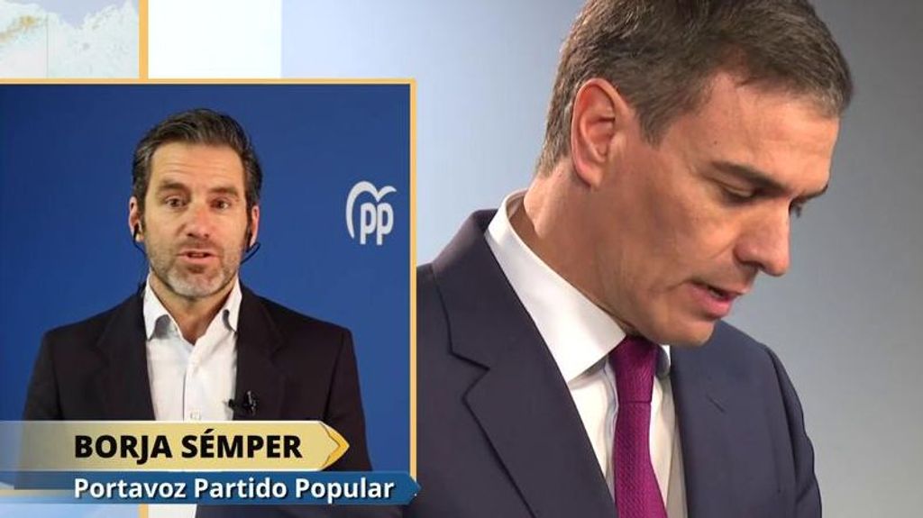 Borja Sémper, portavoz del Partido Popular, tras las declaraciones de Errejón: "Menos dar lecciones a los demás sobre cómo tenemos que vivir"