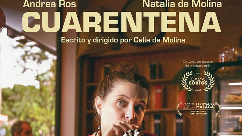 Cartel cortometraje de ficción nominado a los Goya, 'Cuarentena'