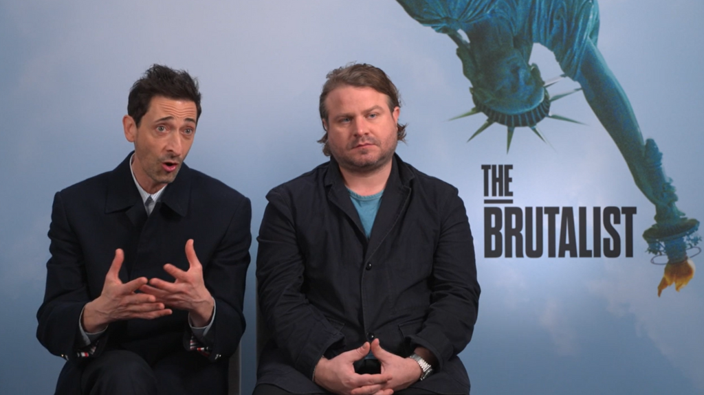 Entrevista a Adrien Brody y Brady Corbet, protagonista y director de 'The Brutalist'