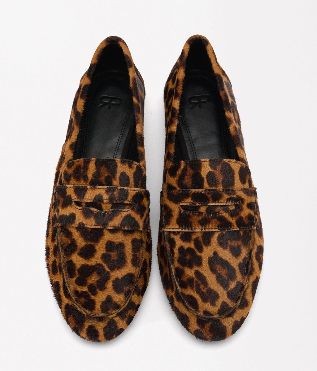 Mocasines con estampado de leopardo de Parfois