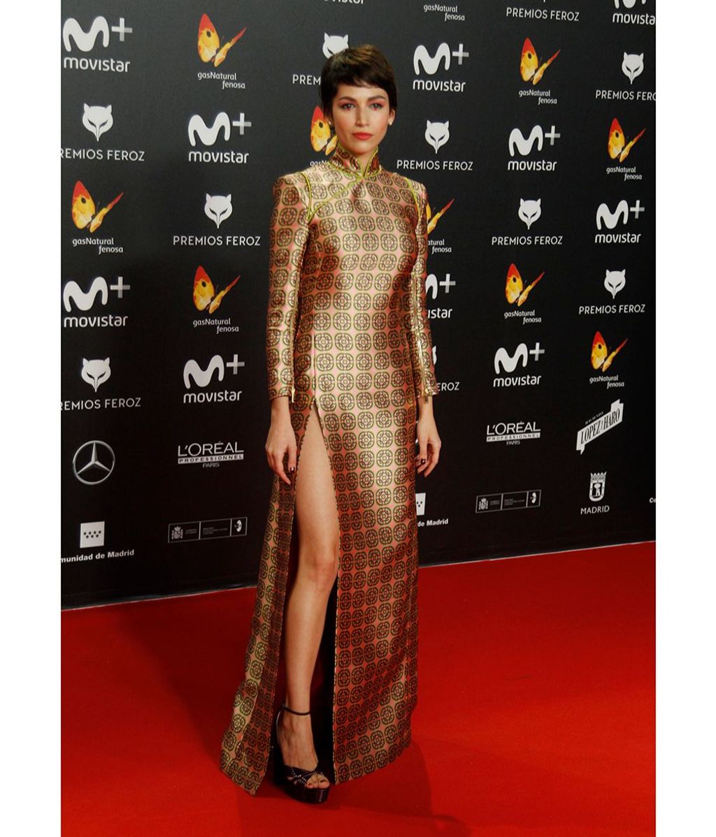 Photocall de asistentes a la Gala de los Premios Feroz 2018. (Photo: Jose Cuesta/261/Cordon Press).Ursula Corbero.Cordon Press