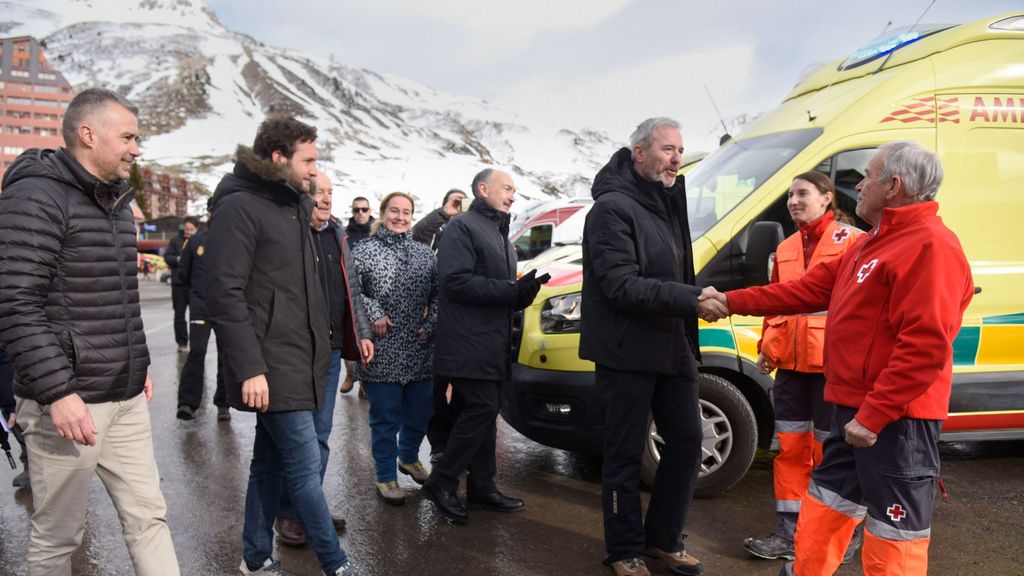 Controlada la emergencia del accidente un telesilla en Astún y evacuados los heridos