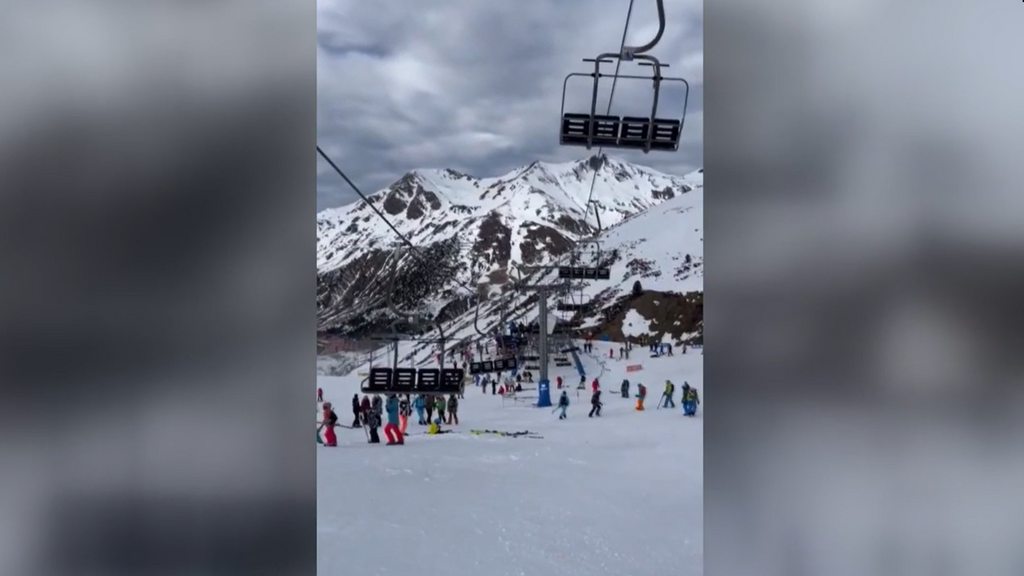 El origen del accidente en la estación de Astún podría estar en una de las poleas al final del remonte