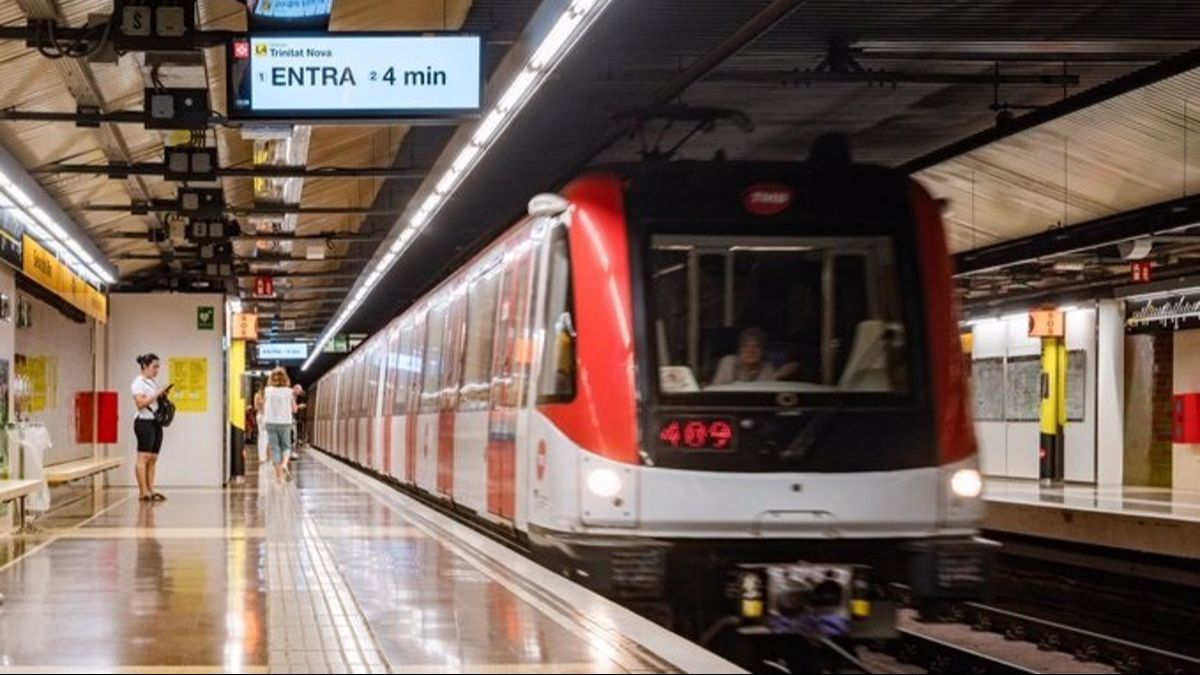 Estación de Metro en el Poblenou