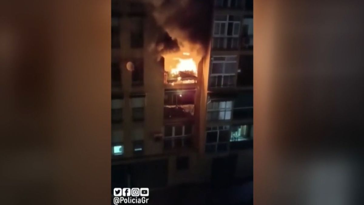 Incendio en un piso de Granada, donde murió un niño de seis años