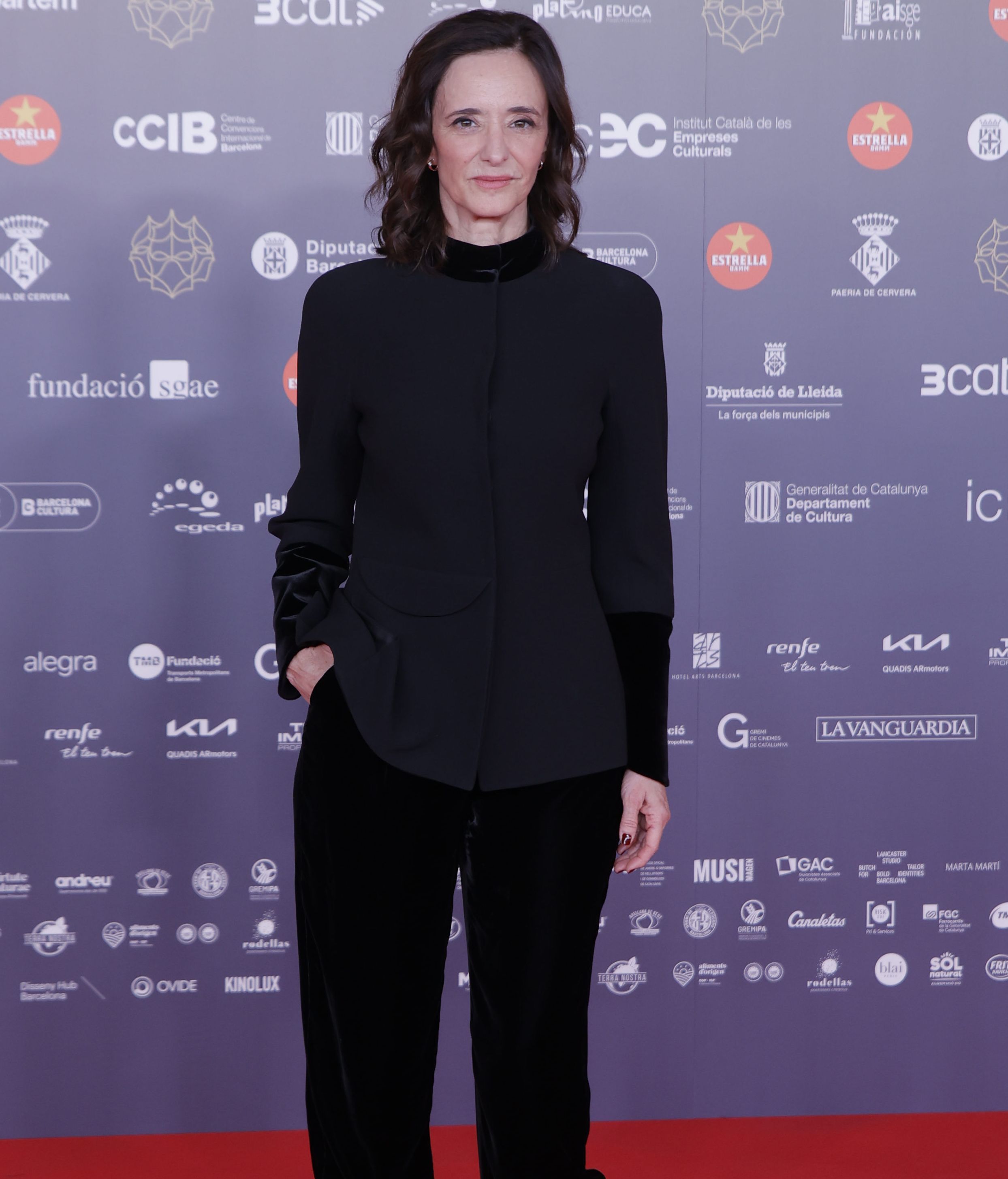 La actriz Ana Torrent, en su primera vez que acude a la gala.