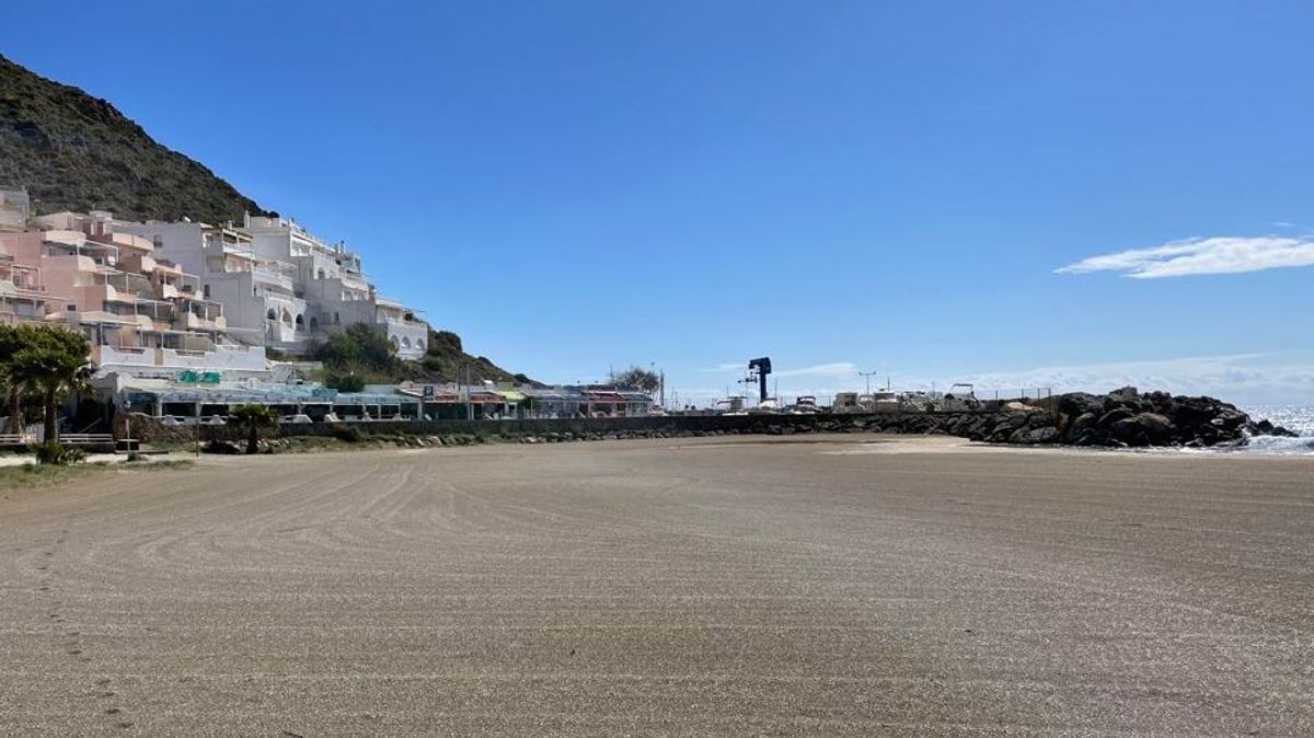 Urbanización en Agua Amarga, en Níjar (Almería)