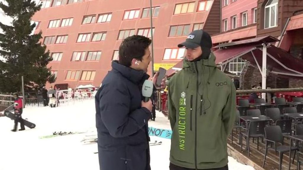 Álex, monitor de snow en Astún, relata en 'Vamos a ver' cómo ayudó en el rescate tras el accidente del telesilla en la estación.