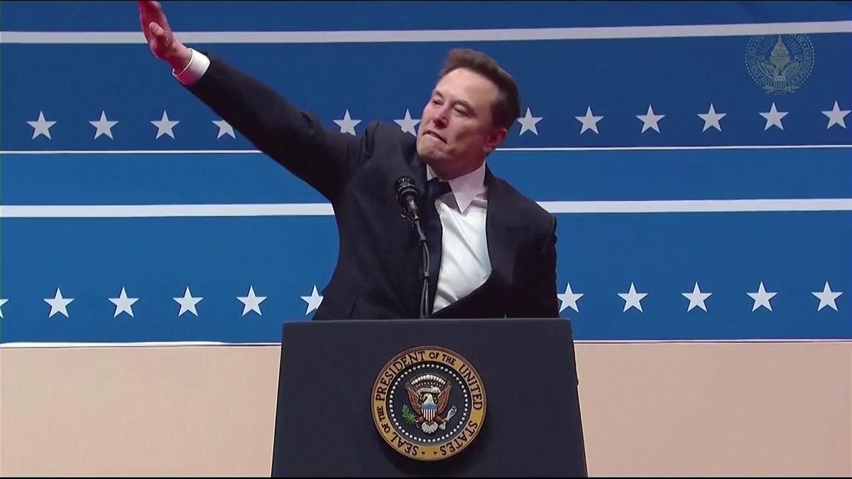 El polémico saludo de Elon Musk ante miles de 'trumpistas' en el ...