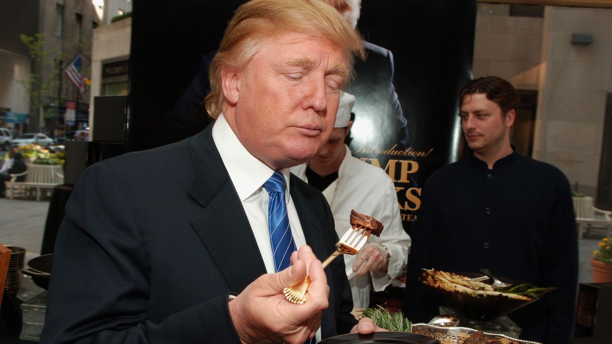 La dieta de Donald Trump ha sido bastante comentada a lo largo de los años