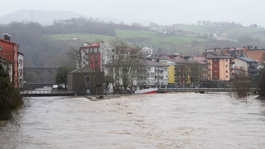 Río Oria, a su paso por Andoain