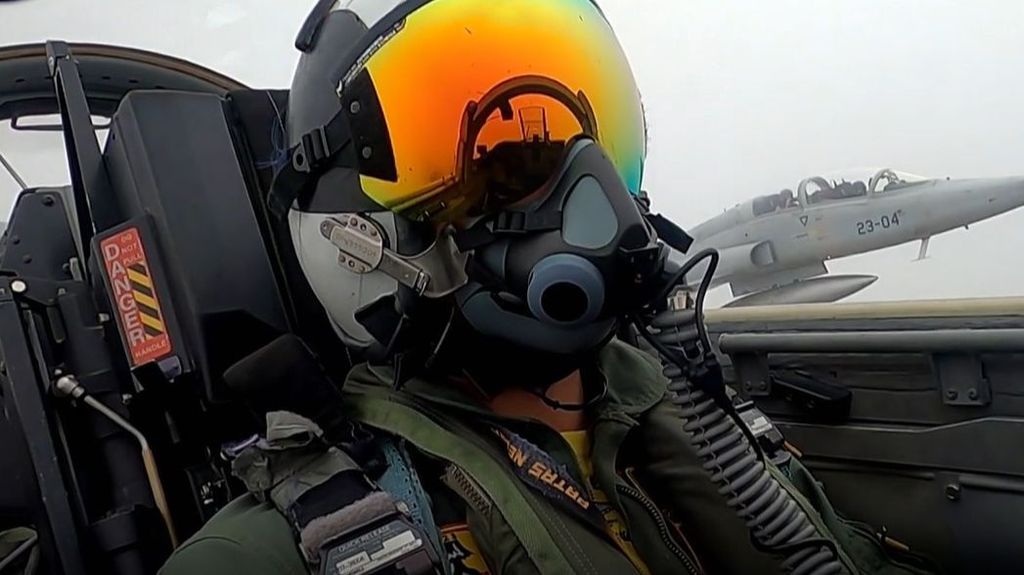 Ser piloto de caza o 'top gun':  una profesión con exigencias extremas que no son para todo el mundo