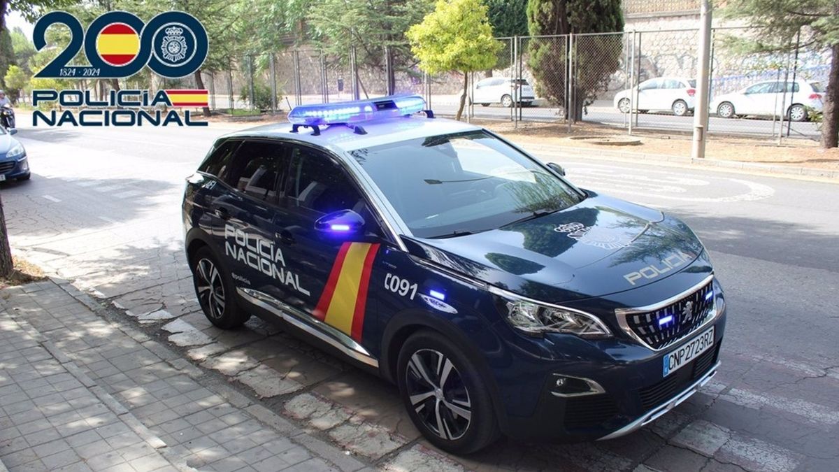 Vehículo de Policía Nacional