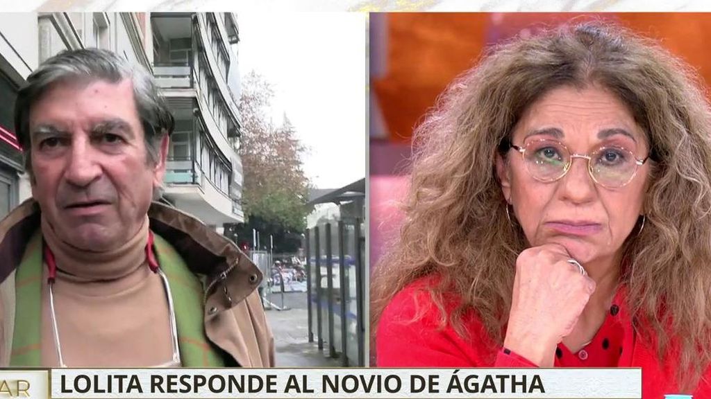 Lolita contesta contundente al novio de Agatha Ruiz de la Prada: “Cuando usted se vuelva a dirigir a mí, hágalo como excelentísima señora”