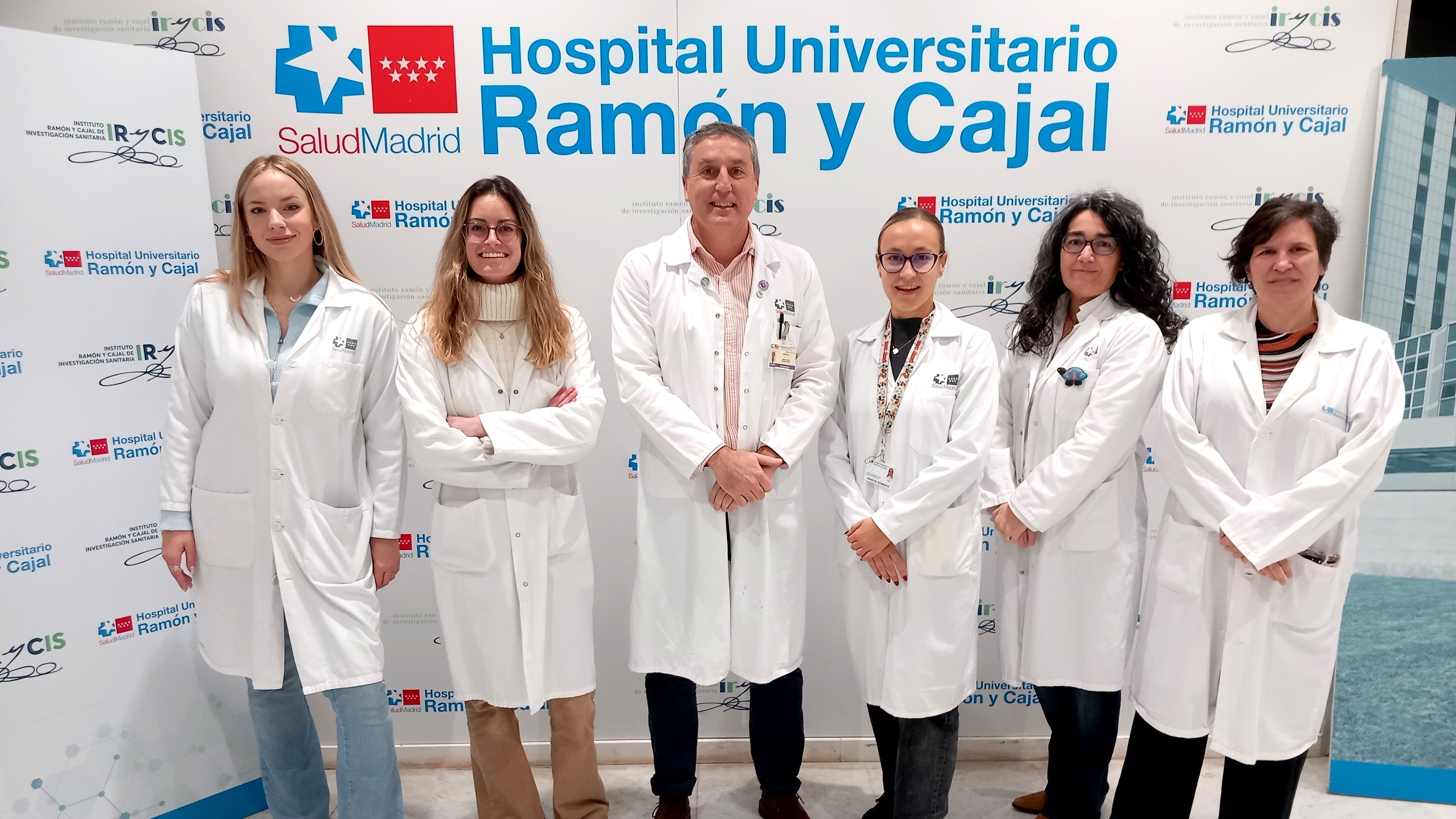 Algunos de los profesionales implicados en el proyecto.