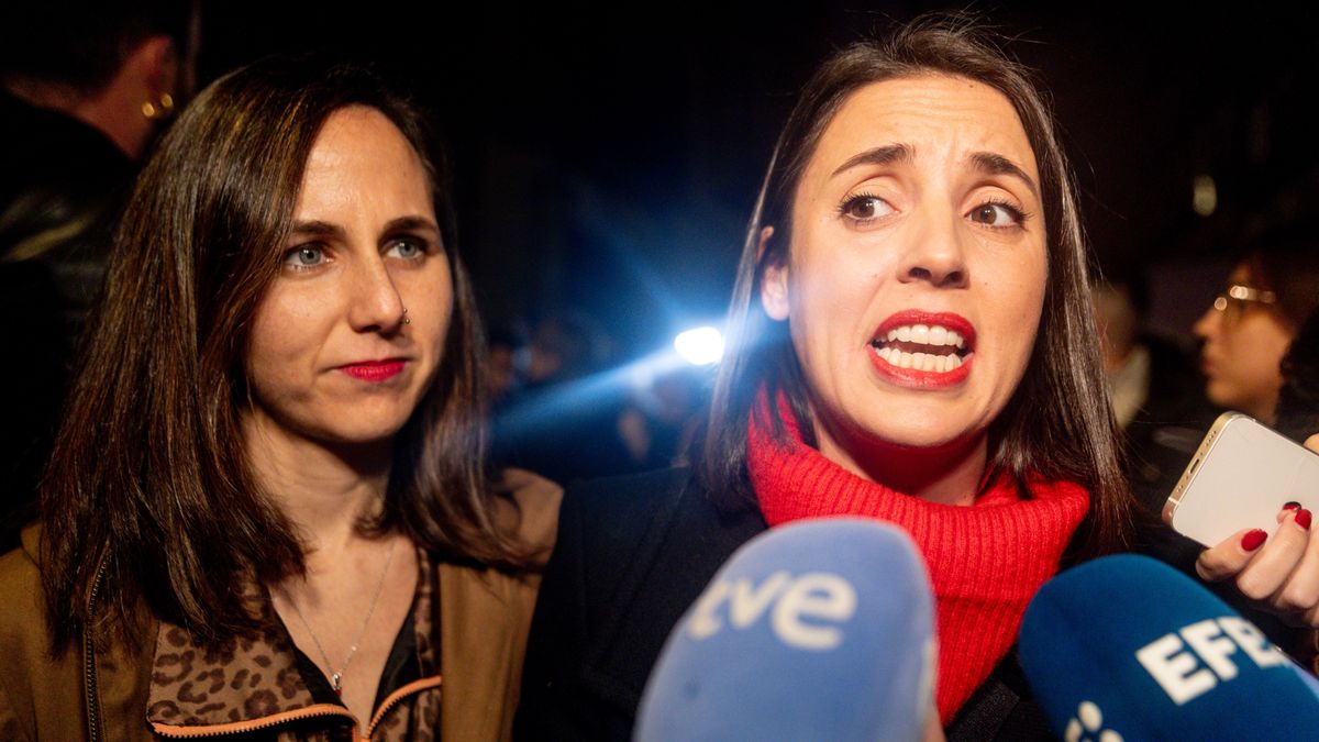 La exministra de Igualdad, Irene Montero