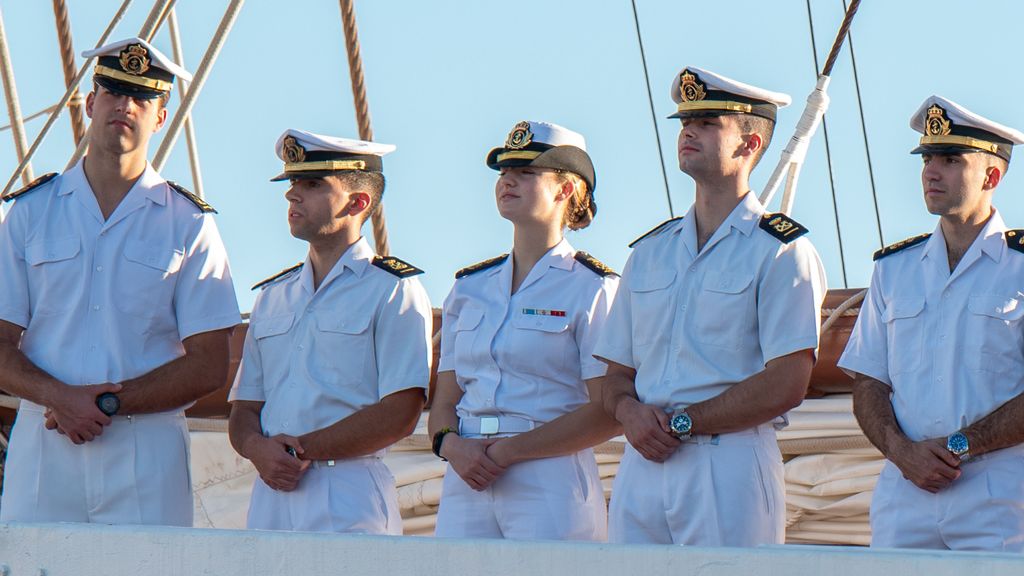 Leonor en Las Palmas de Gran Canaria.