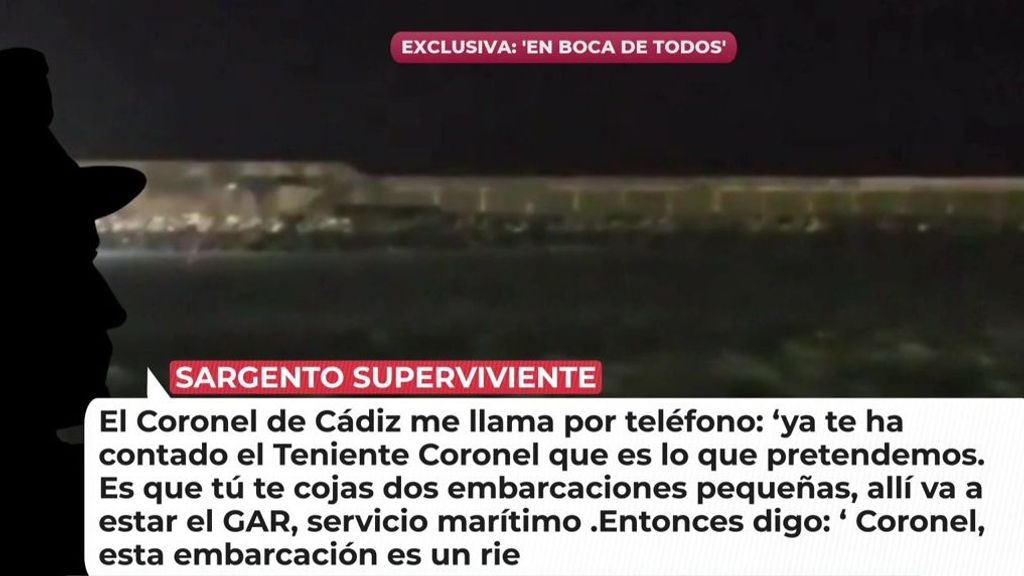 Nuevo audio del sargento de los guardias civiles fallecidos en Barbate: "Coronel, esta embarcación es un riesgo"