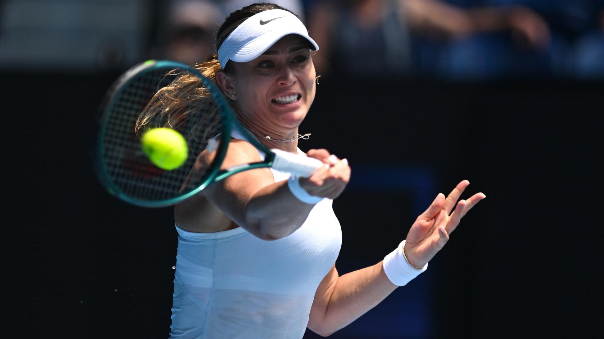 Paula Badosa en el Abierto de Australia