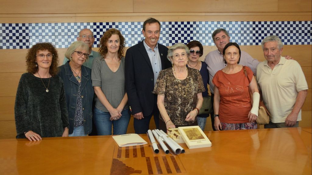 Recepción a Natàlia Juviñà en Olot en 2022