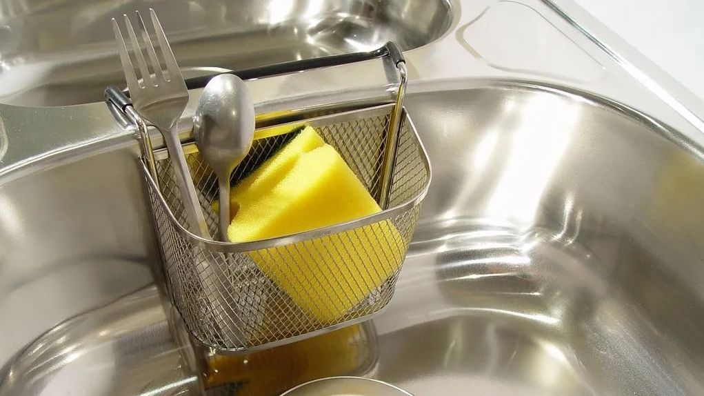 Cajón para la bayeta y otros utensilios de cocina