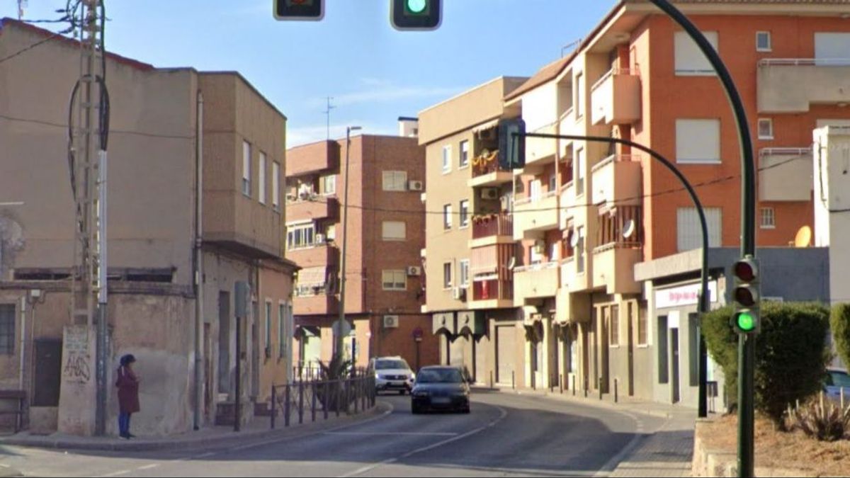 Calle Mayor de Torreagüera, Murcia, donde ha tenido lugar el suceso