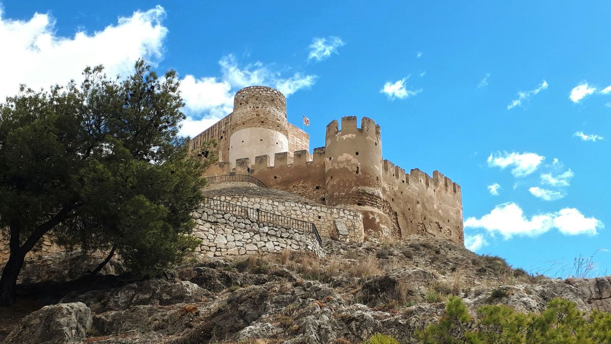 El castillo de Biar es una fortaleza de origen árabe