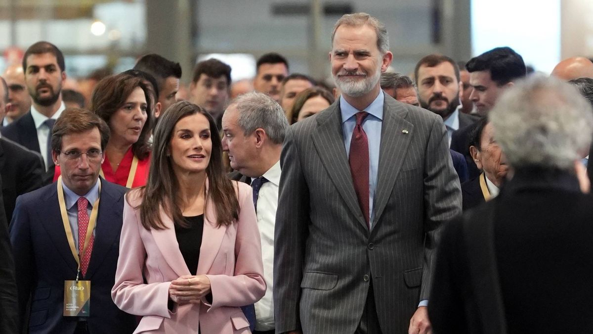 Felipe y Letizia, en Fitur