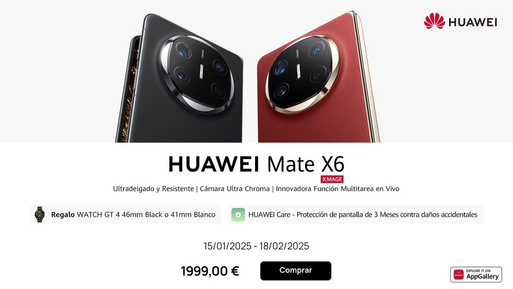 HUAWEI Mate X6 y nova 13