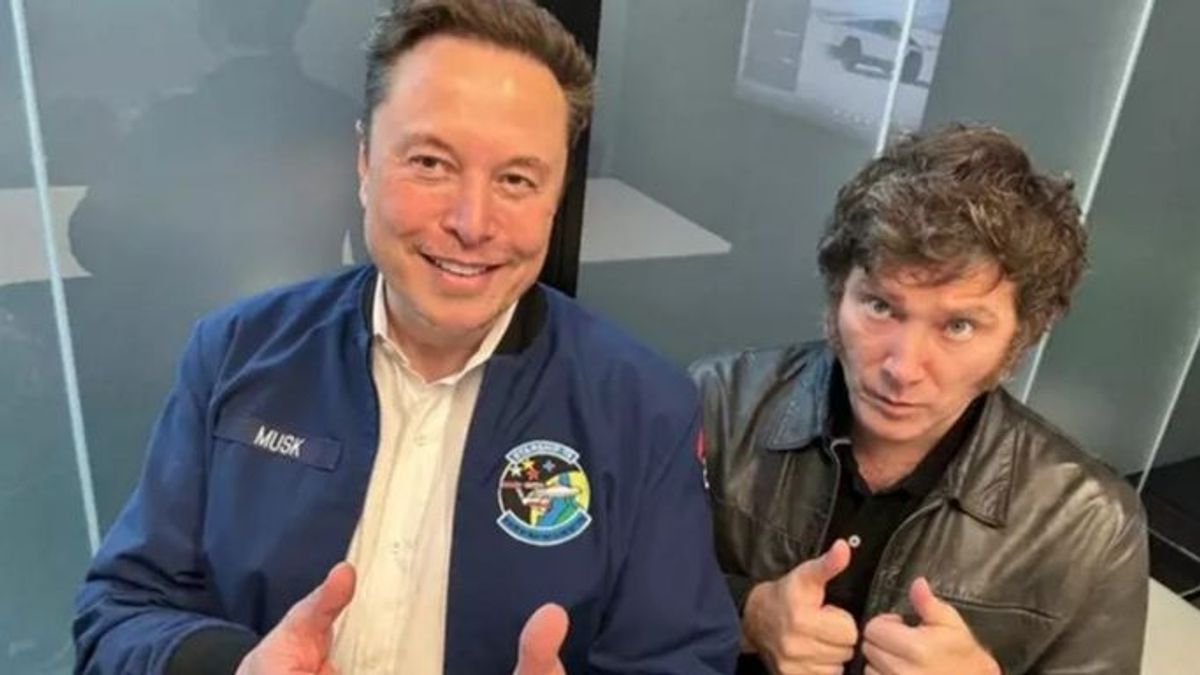 Javier Milei y Elon Musk