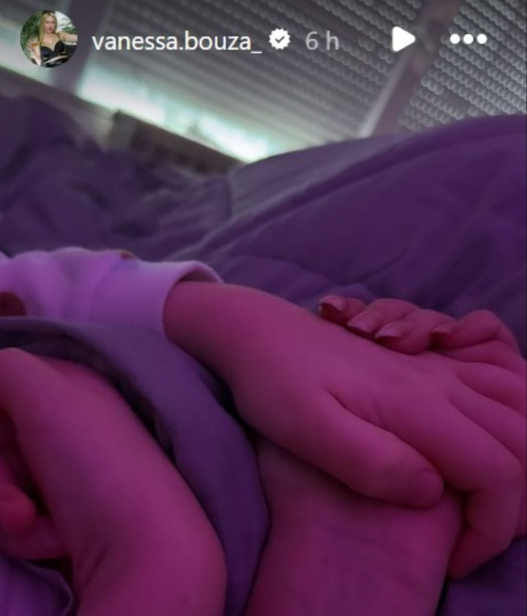 La foto de Vanessa Bouza con su hija