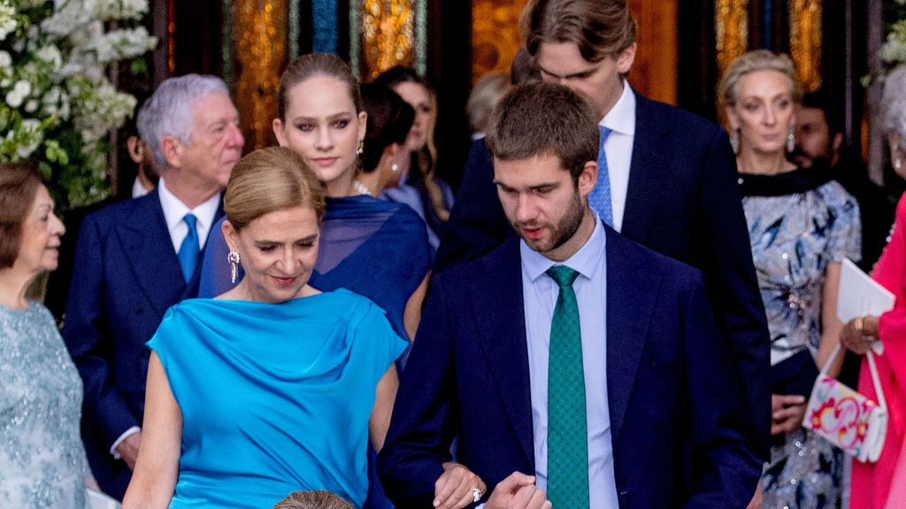 La infanta Cristina y sus hijos