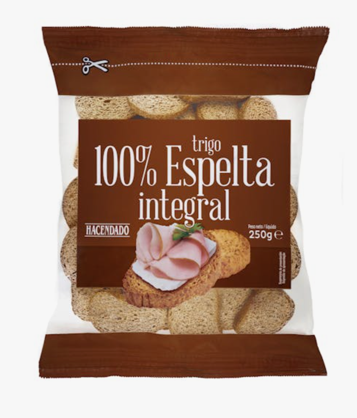 Pan integral de espelta Hacendado