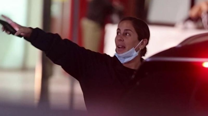 Anabel Pantoja en el hospital