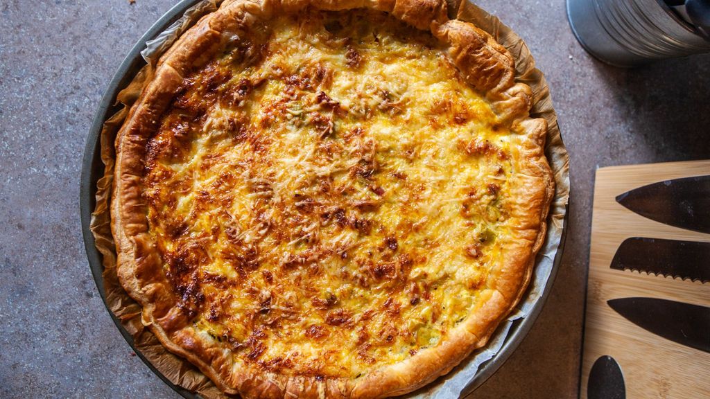 Una quiche puede ser una buena opción