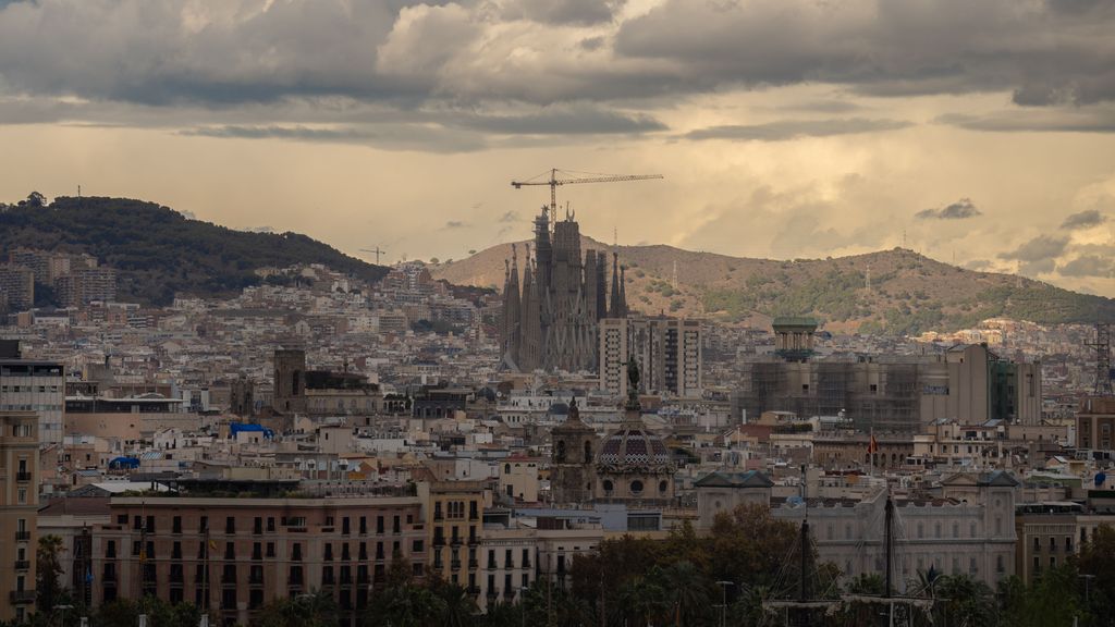 Vista de la catedral Sagrada Familia