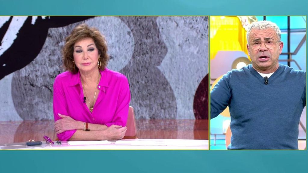 Jorge Javier, a Ana Rosa tras enterarse de que vuelve a las mañanas de Telecinco: "Voy a echar de menos las conexiones"