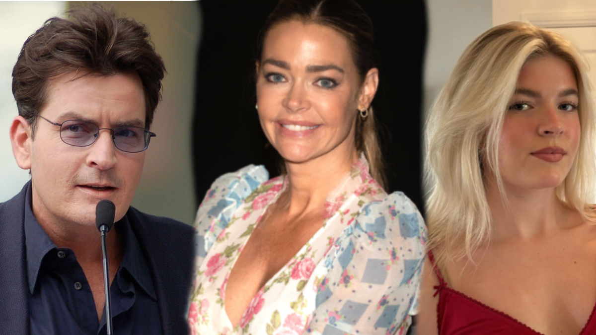 Charlie Sheen, Denise Richards y su hija Lola