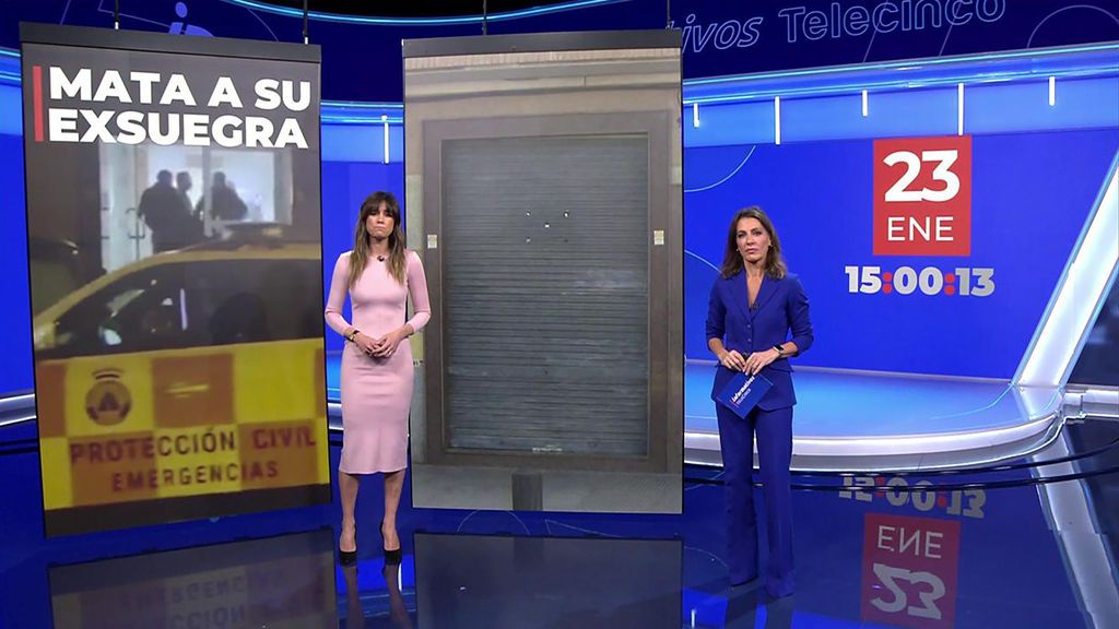 Con Isabel Jiménez y Ángeles Blanco Informativos Telecinco 2025 Mediodía 23/01/2025