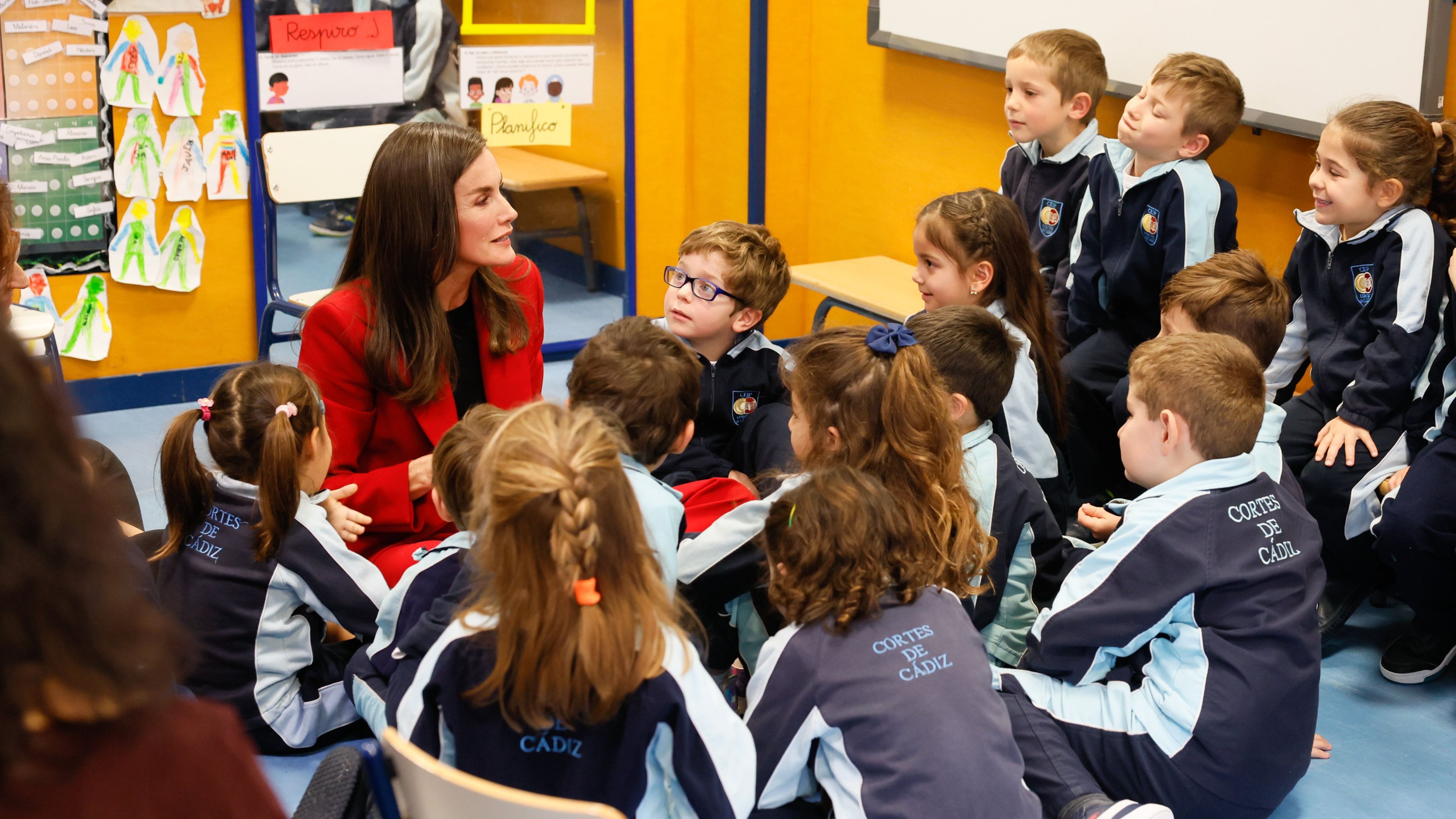 La reina este 23 de enero.