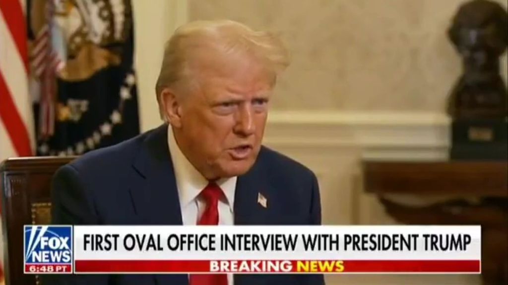 Todos los datos falsos y las amenazas de Donald Trump en su primera entrevista con Fox News