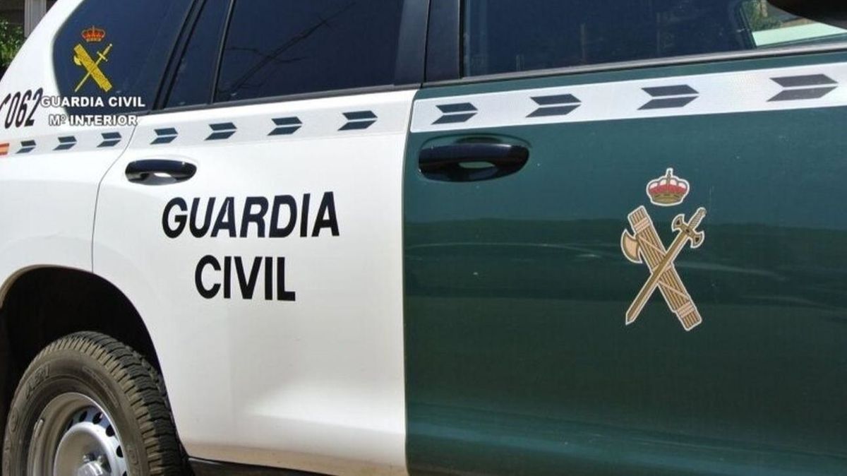 Un coche de la Guardia Civil