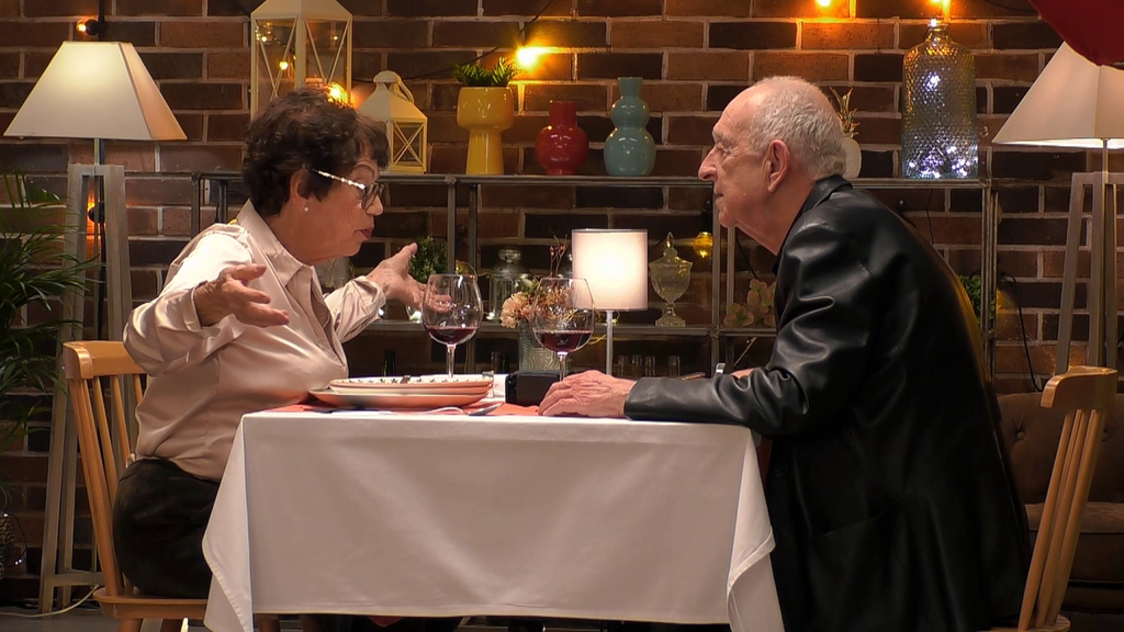 Virginia y Javier, en 'First Dates'