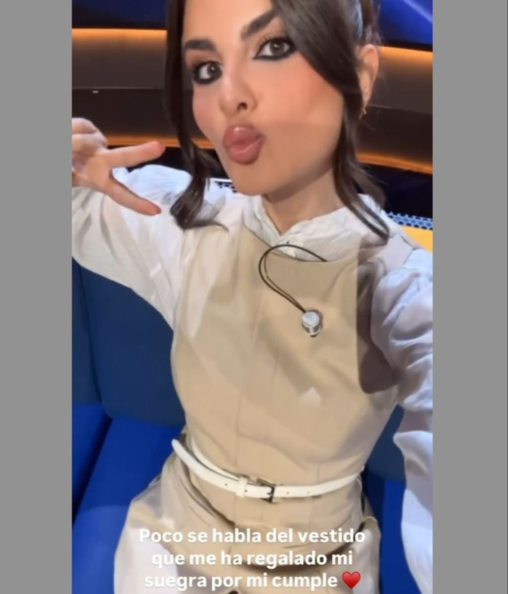 Alexia Rivas comparte el regalo que le ha hecho su suegra