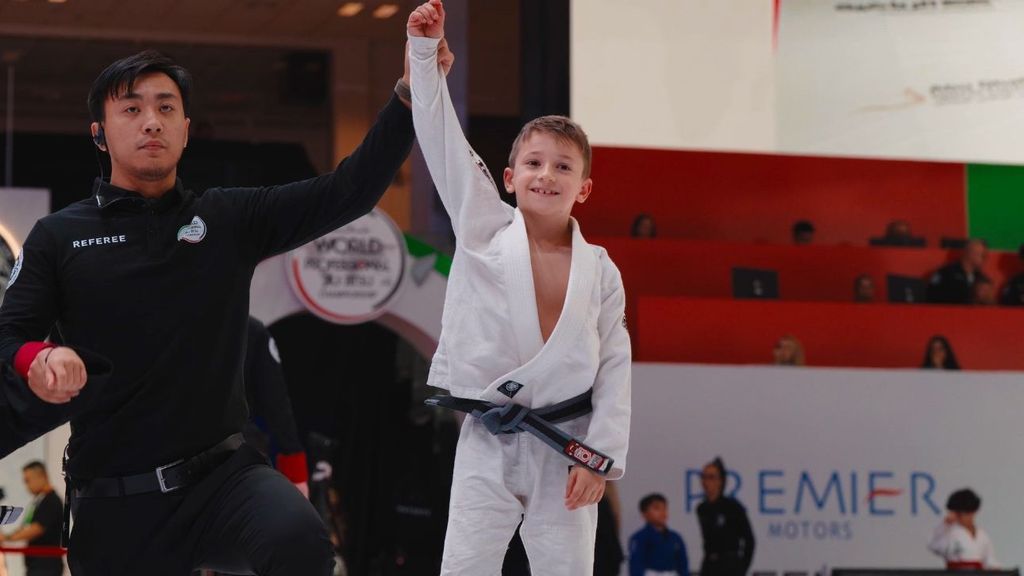 Aritz Franco durante el campeonato mundial de Abu Dhabi