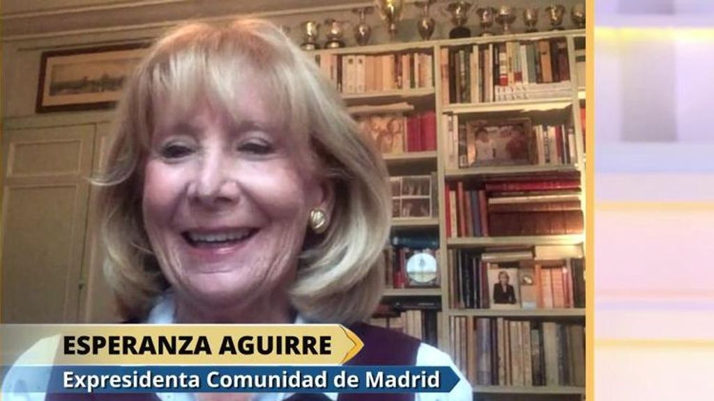 Esperanza Aguirre arremete contra el decreto ómnibus de Pedro Sánchez: "Lo ha hecho para chantajearnos, es una vergüenza de Gobierno"