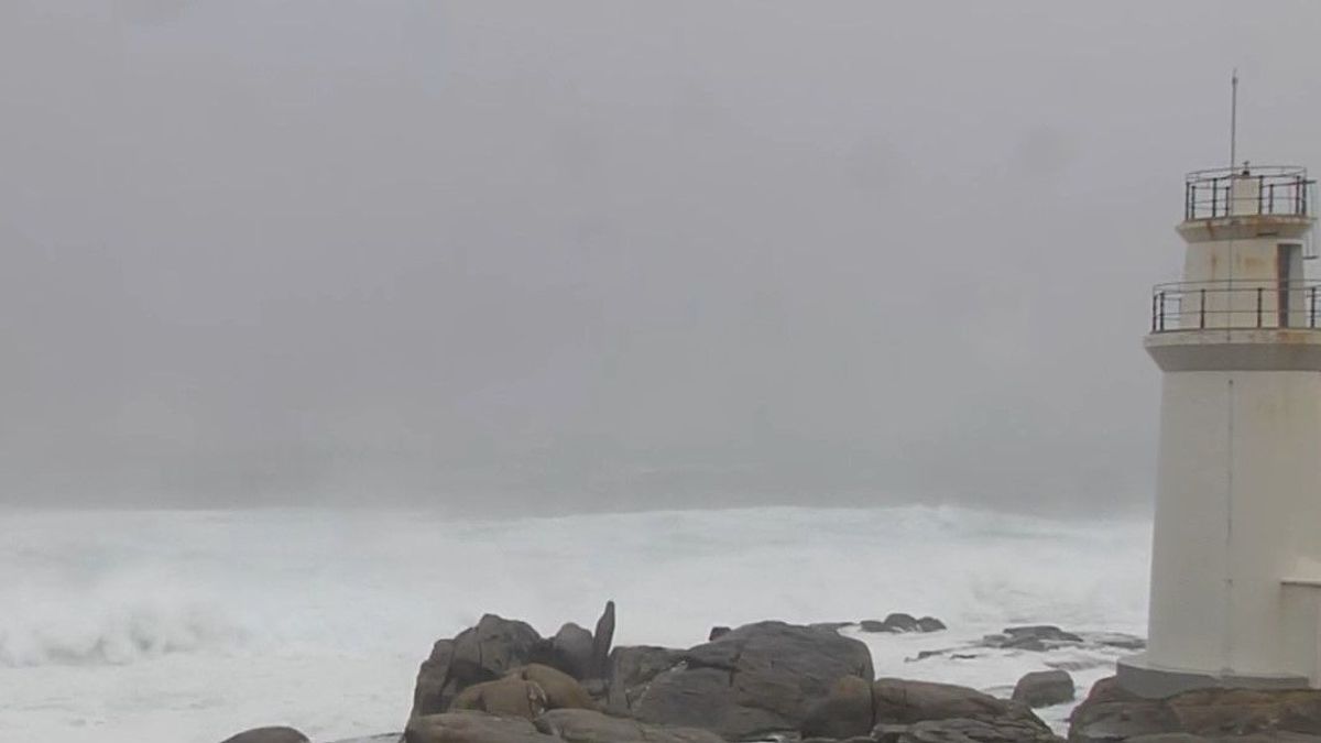 Galicia comienza a sufrir los efectos de la tormenta Éowyn