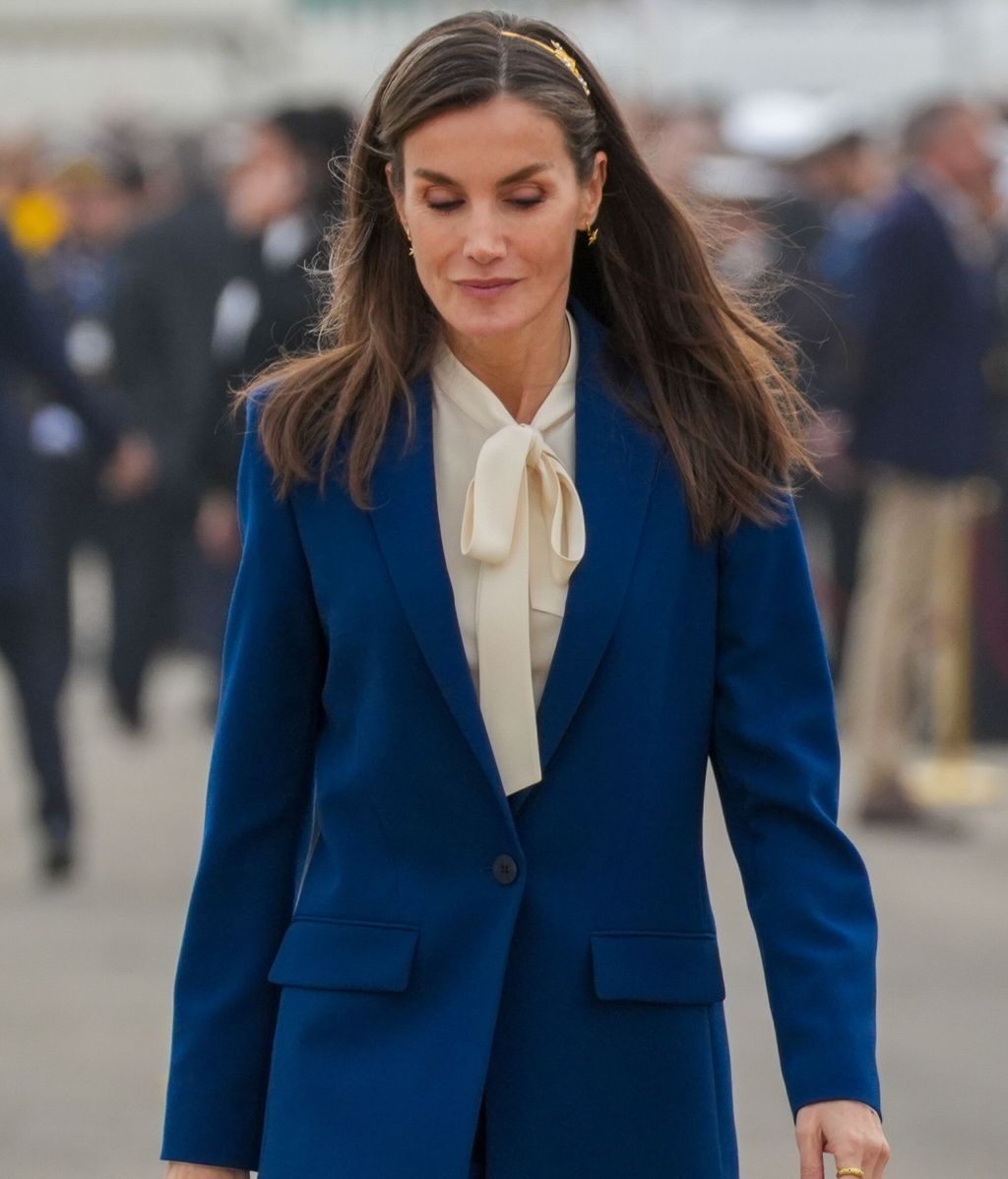 La reina Letizia en enero de este año.